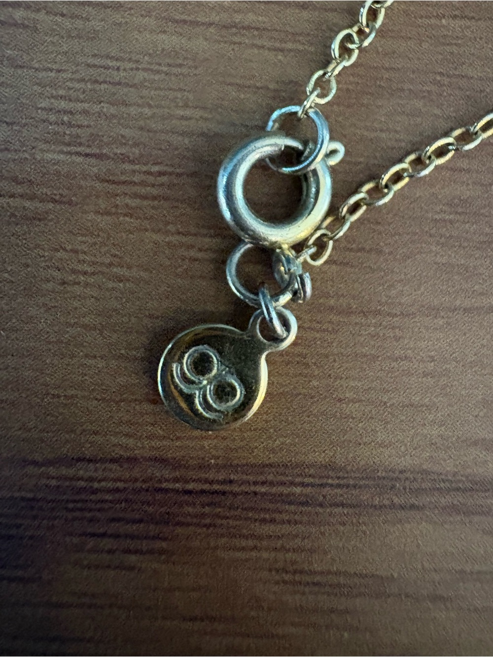 Gorjana Crescent Shimmer Pendant Necklace - Gold-Tone - Picture 4 of 10